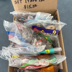 Brand New Completel Set Of McDonald Beanie Babies 