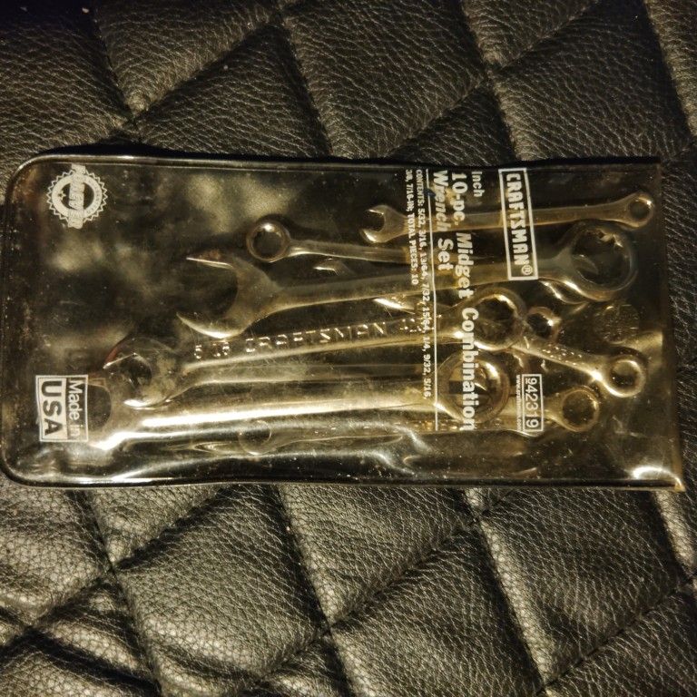 10 Pc Midget Mini Craftsman Wrenches