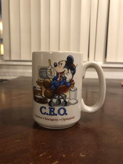 Walt Disney World C.E.O Mickey Mouse mug