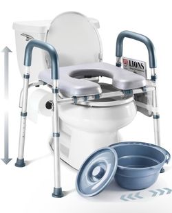Bathroom seat riser . Adjustable.