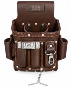 USA Pro Tools Leather Tool Pouch