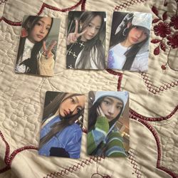 Minji OMG Photocards