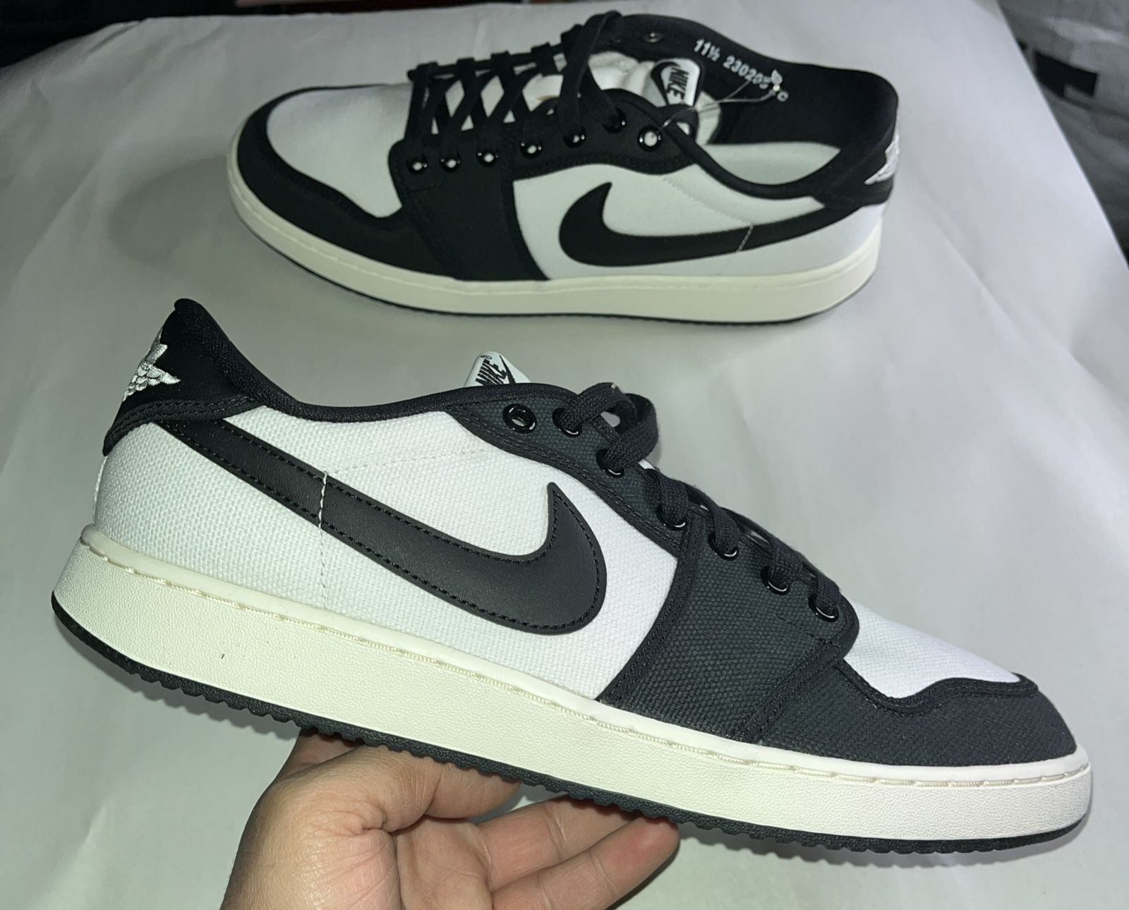 Nike Air Jordan 1 Retro AJKO Low Black White Panda DX4981-100 Men Size 11.5 DMG