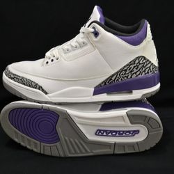 Nike Air Jordan 3 Purple Iris