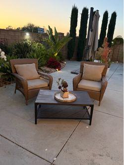 Patio furniture set