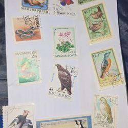 Vintage Magyar Posta 22Mixstamps
