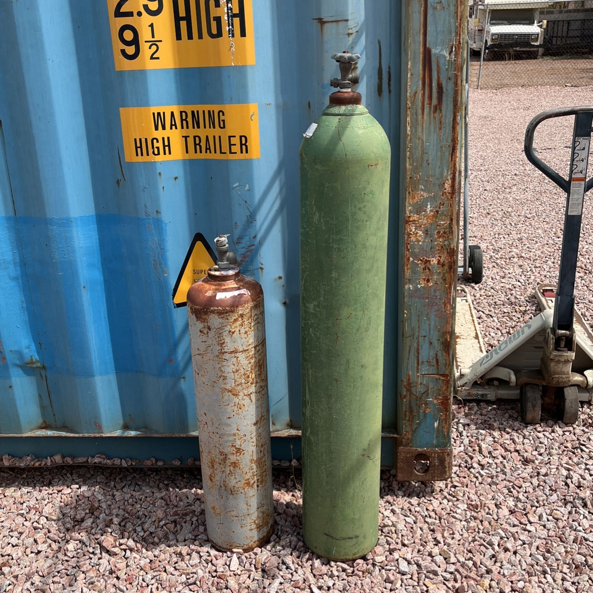 Oxygen And Acetylene Bottles