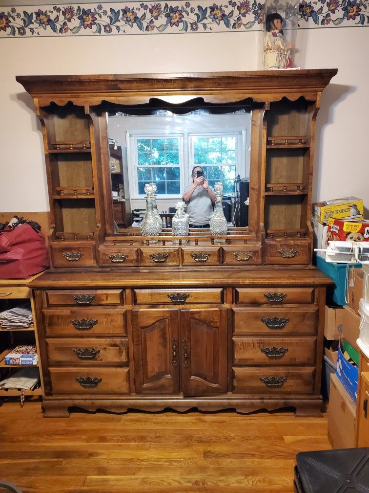 Dresser and Armoire