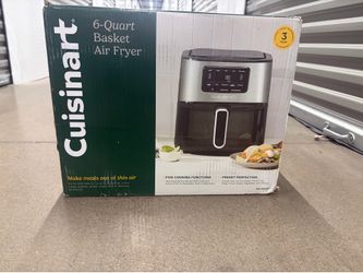 Brand New Cuisinart 6-Quart Digital Basket Air Fryer (AIR-200NAS)