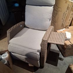Grand Patio Indoor Outdoor Recliner Chair New