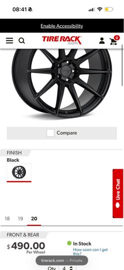 Niche Matte Black 20-Inch Alloy Wheel