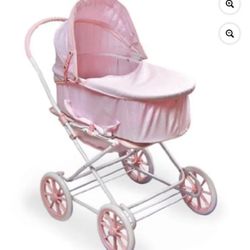NEW DOLL PRAM / STROLLER BED convertible –  3 in 1  Still in box needs Assembly. Giftable $55
