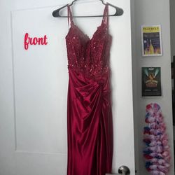 Red Ladivine Prom Dress XXS