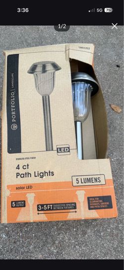 4Pak of Solar Lites. S.W.Arl