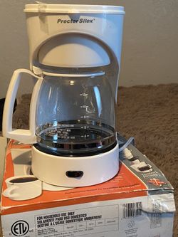 Proctor Silex 12 Cup CounterTop Coffee Brewer