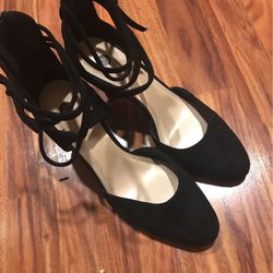 New Tabitha High Heels Black Dressy Shoes 