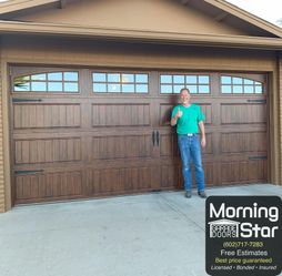 Wood-Style Garage Doors