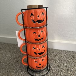 pumpkin mug set