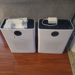 2 air purifiers brand new notbreally used