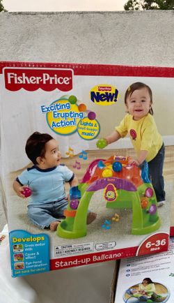 Fisher Price Stand-up Ballcano
