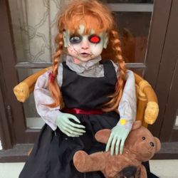 Halloween Animatronic Doll - Creepy 🤡