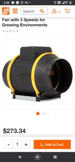 Can Fan Pro series Max 6 Amp