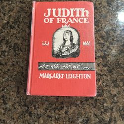 Vintage Book - Judith Of France