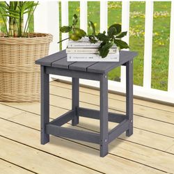 Square Outdoor Side Table for Patio