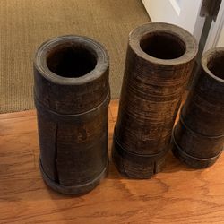 Antique butter churns- 3 