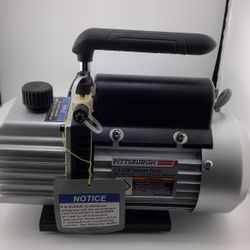 Pittsburgh Automotive 2.5 CFM Vacuum Pump – Tested & Working