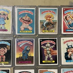 GARBAGE PAIL KIDS CARDS  collection   102 cards   A few early numbers   Mostly 300’s