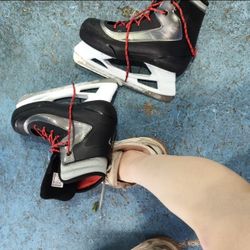 Baker ice skating shoes