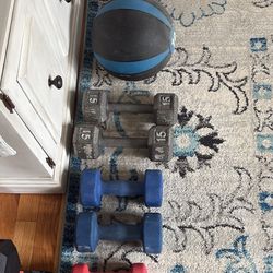 Dumbbells and Medicine Balls