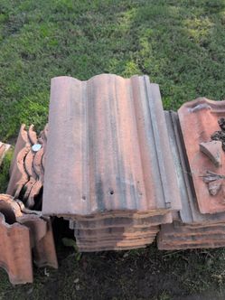 Used Concrete Roof Tiles Bundle