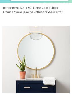 Round Mirrors Easy Mount