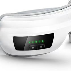 yoyomax Eye Massager with Heat, Sleep Eye Mask Massage with Bluetooth Music, Reduce & Relax Eye Strain, Dark Circles, Dry Eyes - Improve Sleep Ideal G