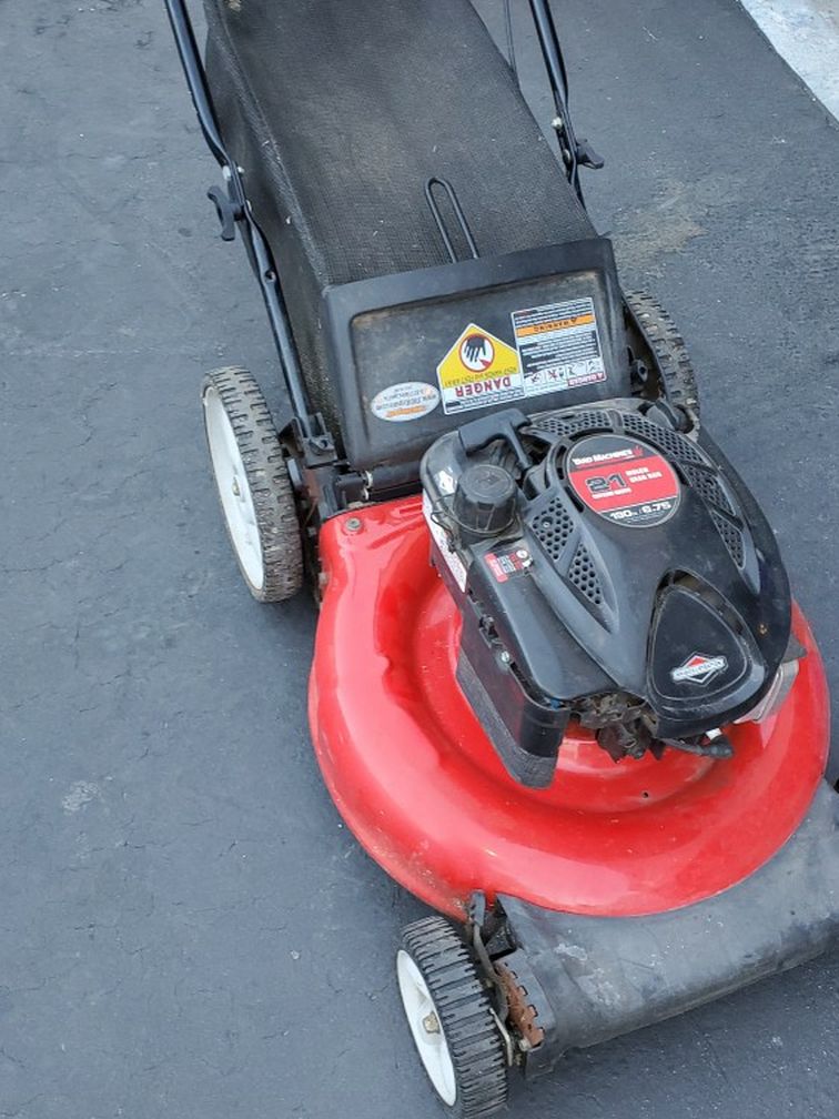 21" LAWN MOWER 180cc 6.75 Briggs & Stratton engine