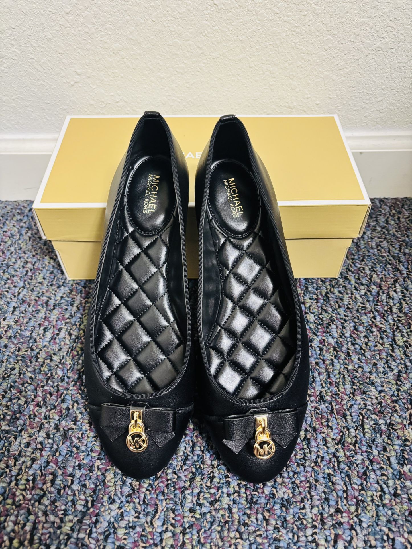 MK Ballet Flat Black 