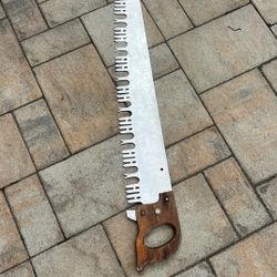 Vintage saw 48” Long