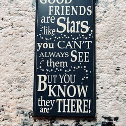 Cute little wall plaque