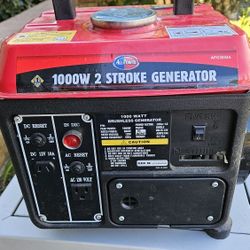 Generator,  1000 Watt, 2 Stroke Engine 