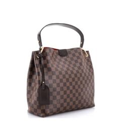 Pre-owned Louis Vuitton Damier Ebene Graceful MM