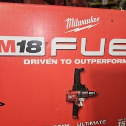 MILWAUKEE M18 FUEL BRUSHLESS VARIABLE SPEED MIXER TOOL ONLY NEW 
