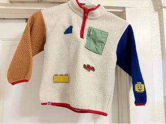 H&M Boys Size 5-6 LEGO Sherpa