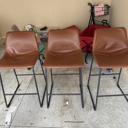 Set Of 4 New Bar Stools