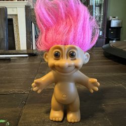 Vintage Russ Troll Doll Pink