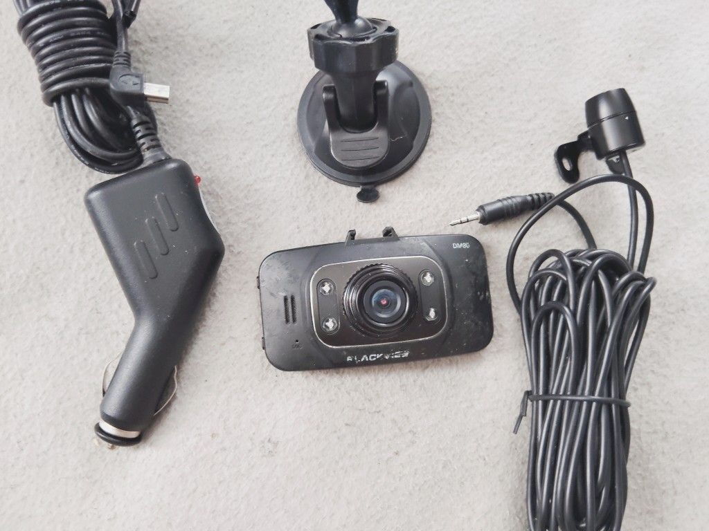 Black view Dash Cam