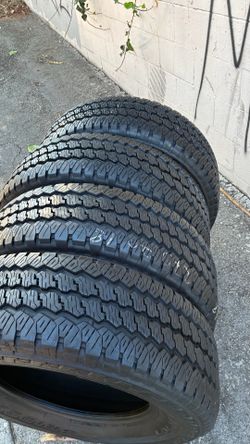 4 tire LT275 70 18 Bridgestone Dueler A/T