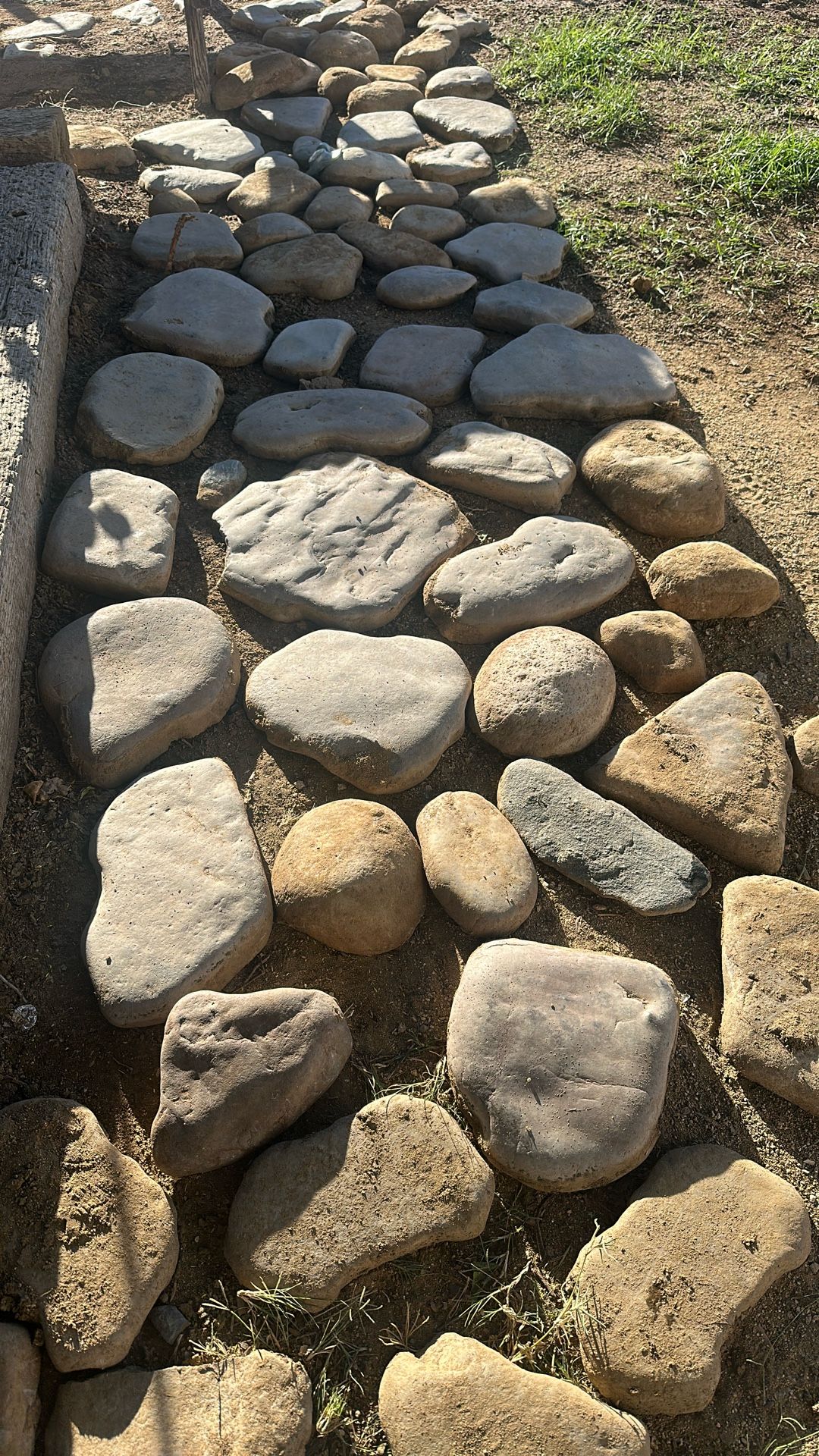 Free Stepping Stones