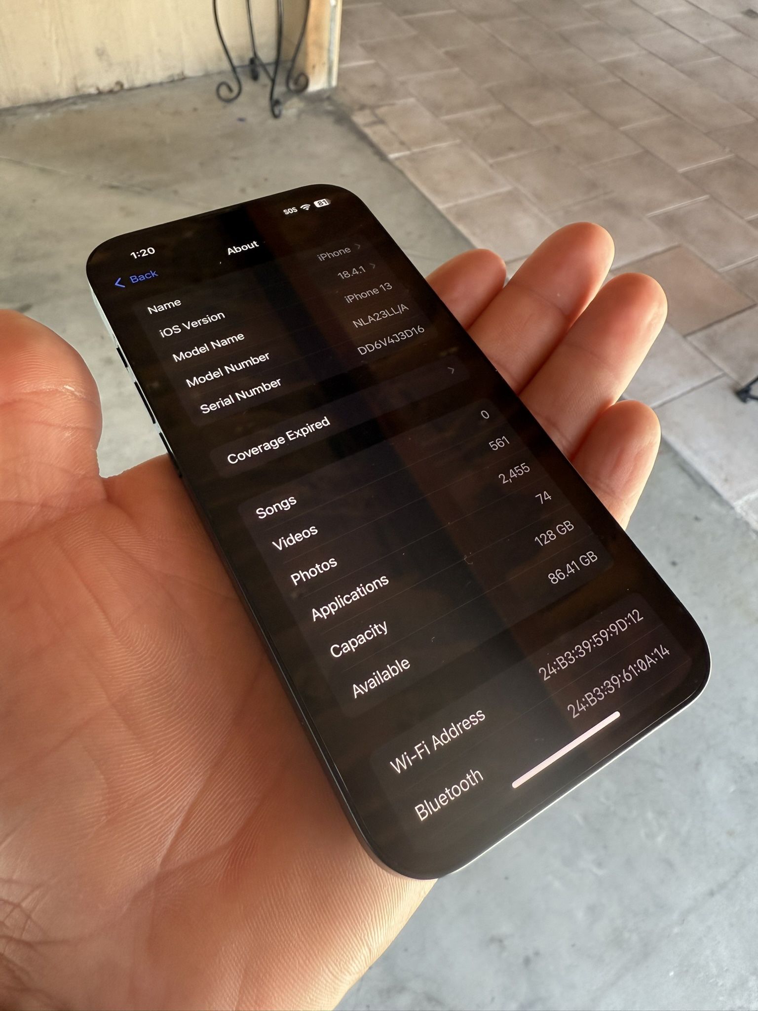 iPhone 13 128gb